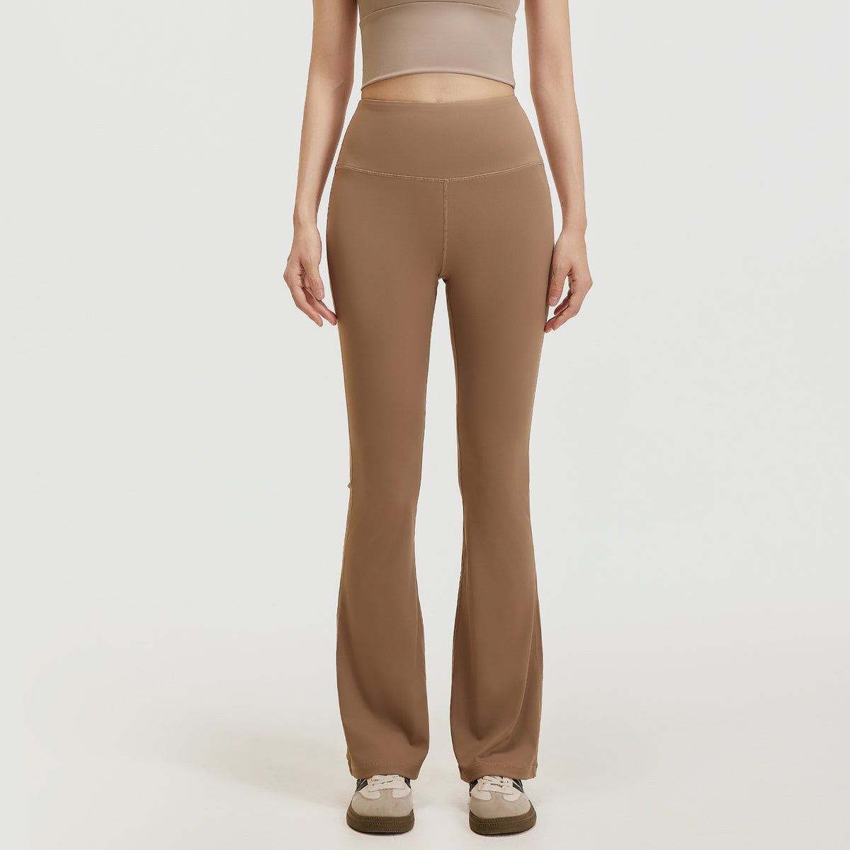 High-Waisted Flared Yoga Pants for Women