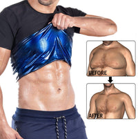 Men's sweat-absorbing fitness suit
