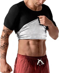 Men's sweat-absorbing fitness suit