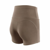 High-waisted yoga pants that lift the buttocks