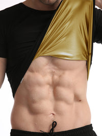 Men's sweat-absorbing fitness suit