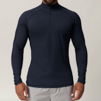 Men's Sports Zipper Quick-drying Long-sleeved