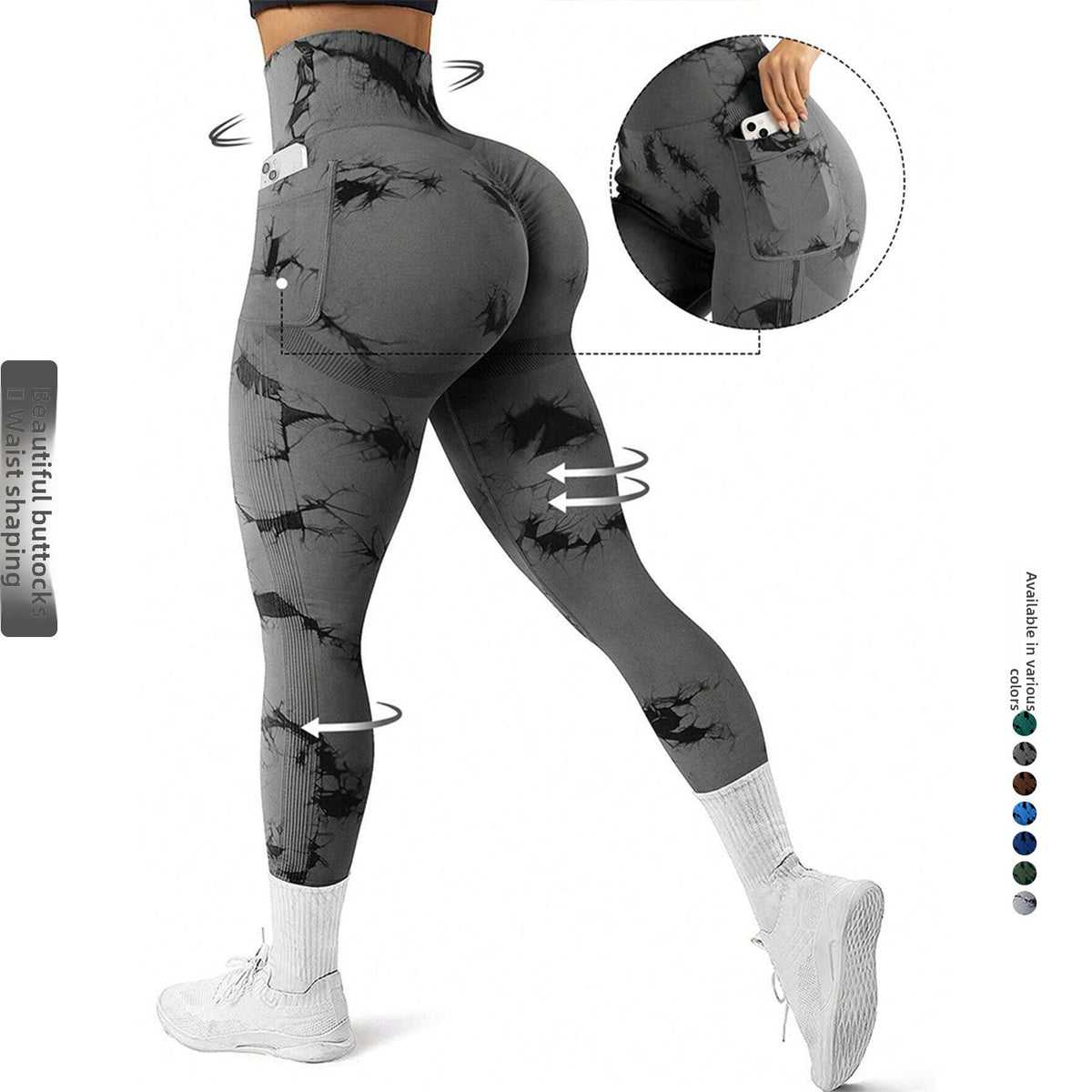 Side-pocket Autumn/Winter Yoga Pants