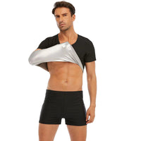 Men's sweat-absorbing fitness suit