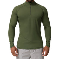 Men's Sports Zipper Quick-drying Long-sleeved