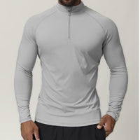 Men's Sports Zipper Quick-drying Long-sleeved