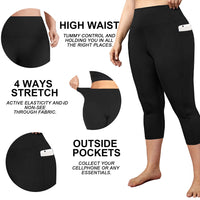 Womens High Waist Yoga Pants with Pockets