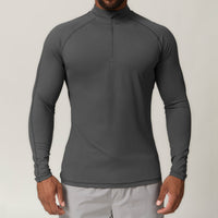 Men's Sports Zipper Quick-drying Long-sleeved