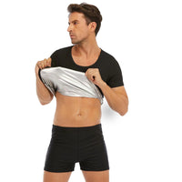 Men's sweat-absorbing fitness suit