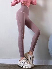 High Waist Yoga Pants Women's Belly Tight Peach Hip Exterior Stretch Sports Pants