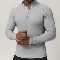 Men's Sports Zipper Quick-drying Long-sleeved